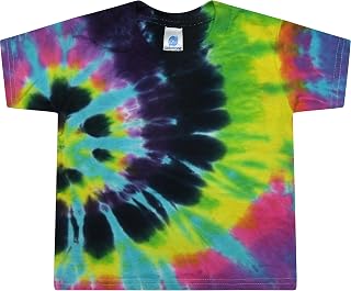 Colortone 幼児用タイダイTシャツ 男の子と女の子向け - 小さなお子様用のタイダイ半袖Tシャツ
