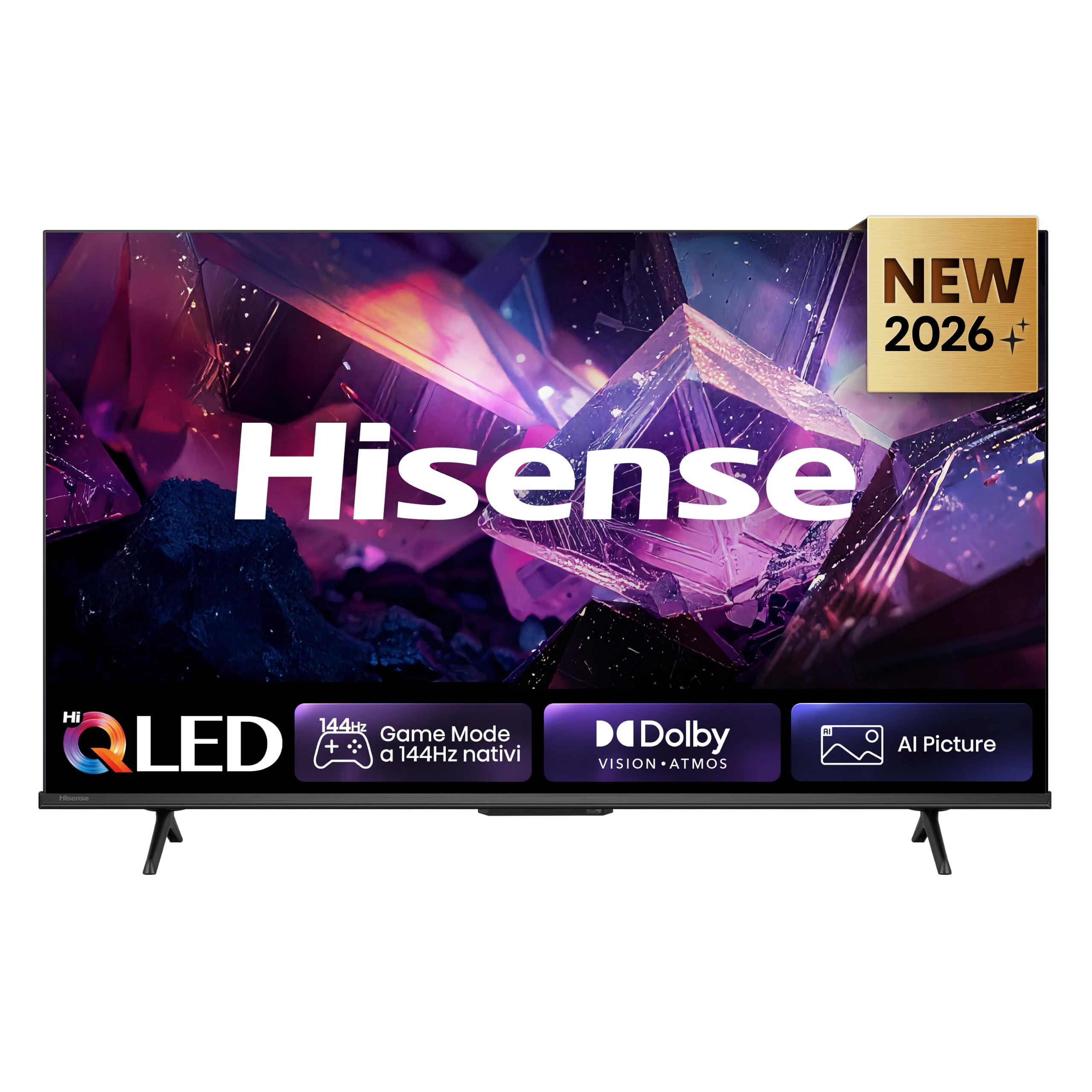 Hisense QLED 144Hz 43" 4K 43E7S PRO Smart TV