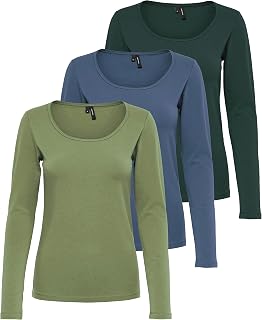 VERO MODA - Women's Long Sleeve T-Shirt
