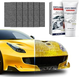 NASILOOP Car Scratch Remover, Scratch Remover for Vehicles | Car Cloth Scratch Remover, 6 PCS Nano Cloth Easily Removes Light Scratches, Swirls and Water Spot Remover for Vehicles