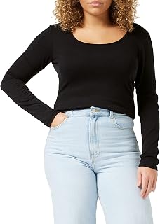 VERO MODA Vmmaxi My LS Soft Uneck Ga Noos Women's Long-Sleeved Shirt