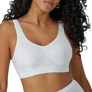 Bali Women's Comfort Revolution Wireless Bra, ComfortFlex Fit Full Coverage Bra, DF3488