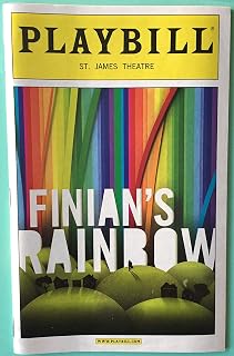 Playbill Finian's Rainbow Cheyenne Jackson Kate Baldwin Jim Norton 2009