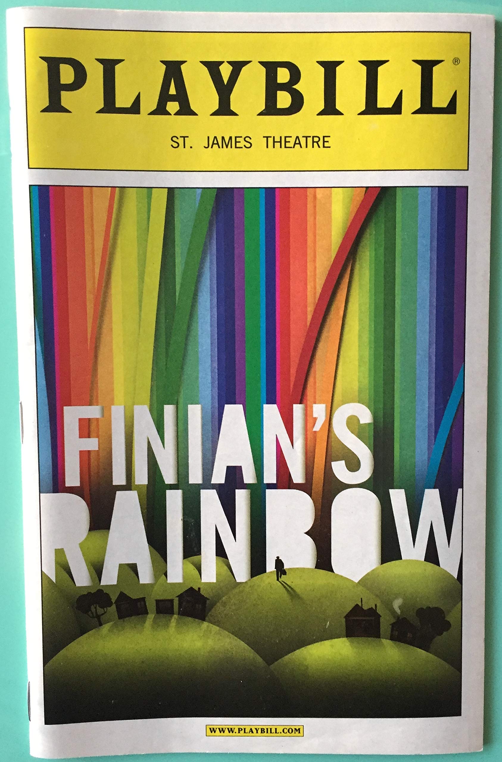 Playbill Finian's Rainbow Cheyenne Jackson Kate Baldwin Jim Norton 2009