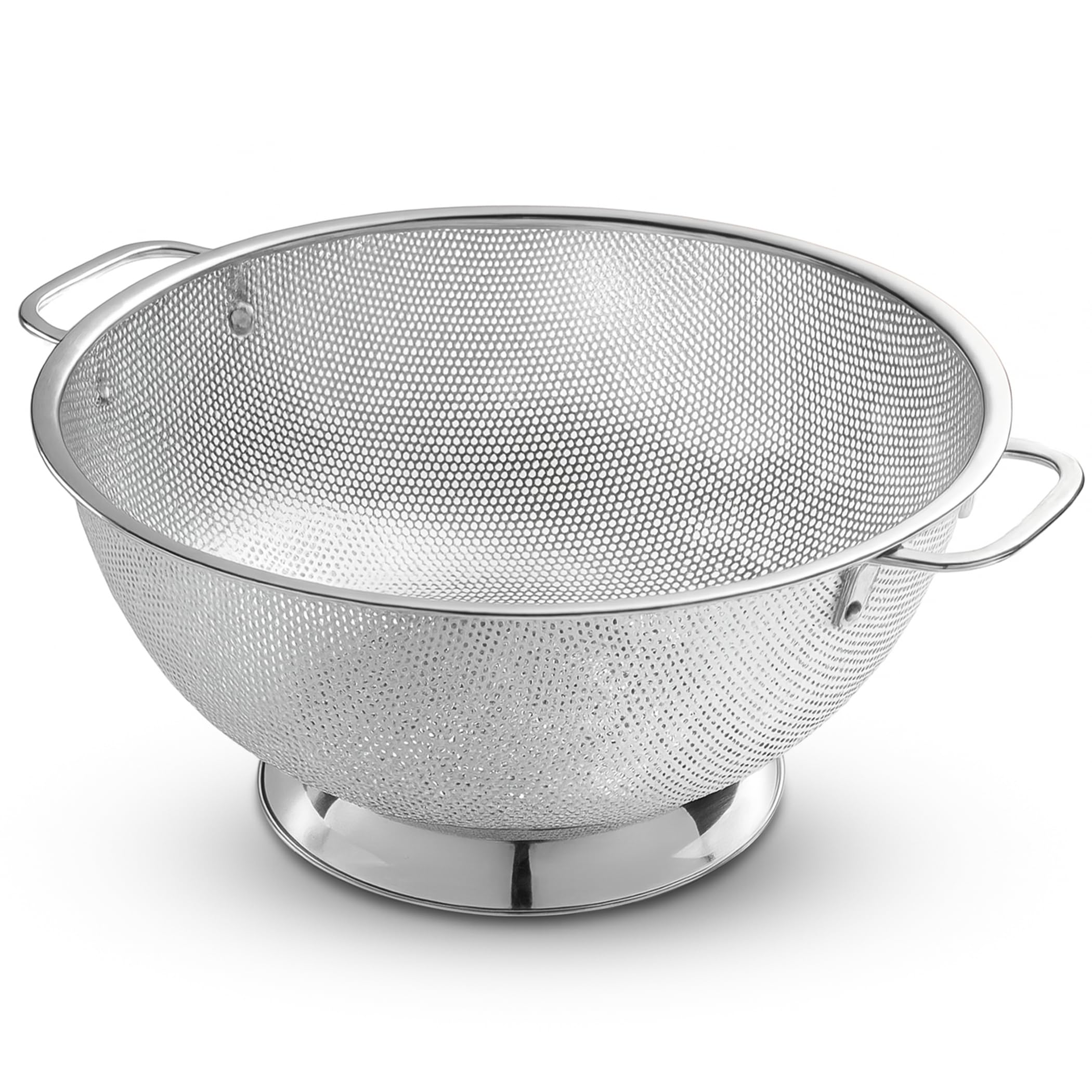 Bellemain Stainless Steel Colander for Kitchen, 5 Qt Pasta & Rice Strainer | Dur