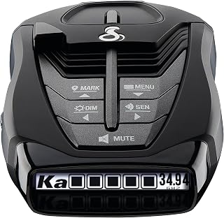 Cobra RAD 480i Laser Radar Detector for Cars – Long Range Bluetooth Speed Camera Detector with OLED Display, Laser Eye Front and Rear Detection, Digital Signal Processing and Drive Smarter App