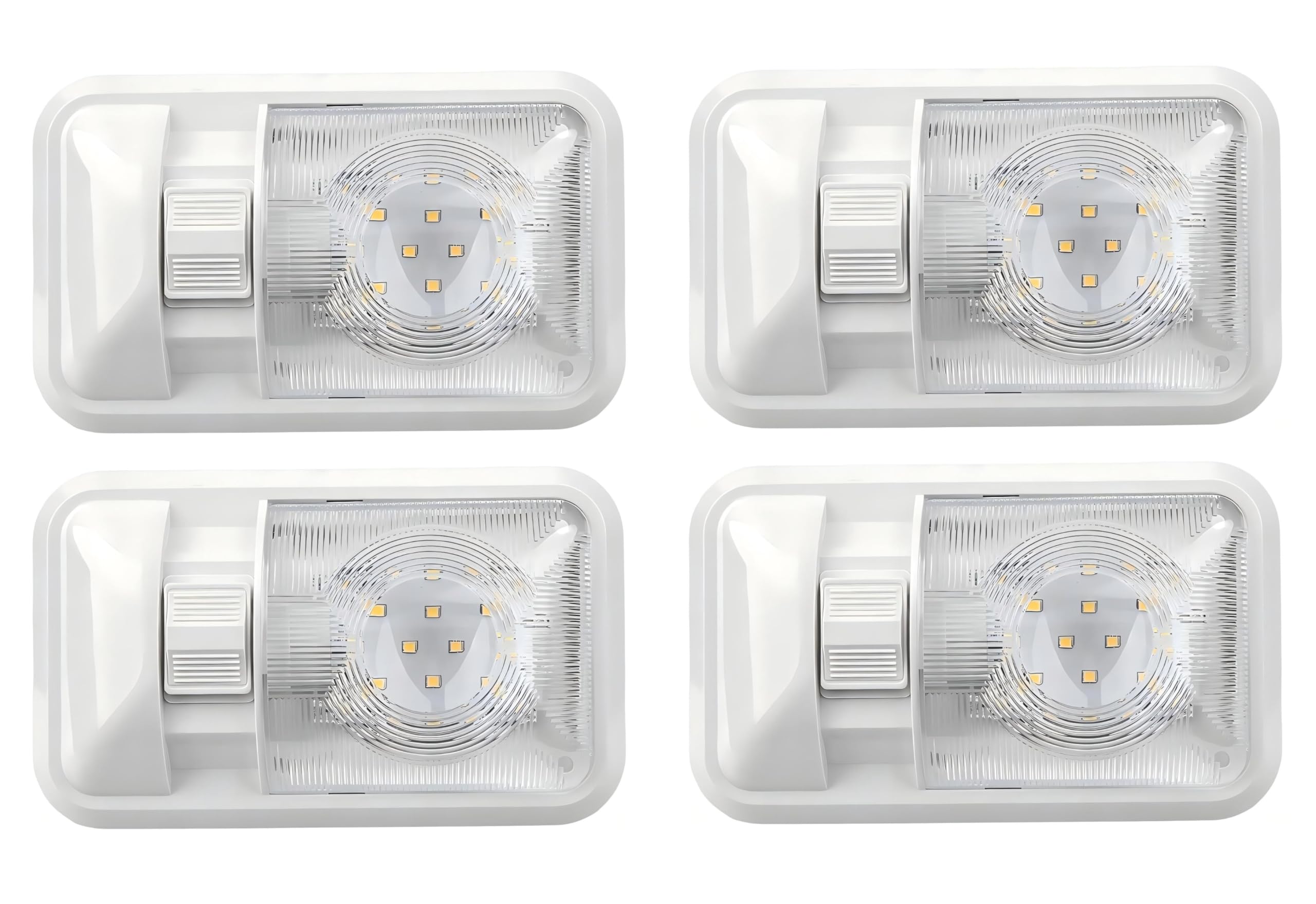 12 Volt LED RV LED Lights with ON/Off Switch - Daylight 6500K 3.5 W 400LM, Inter