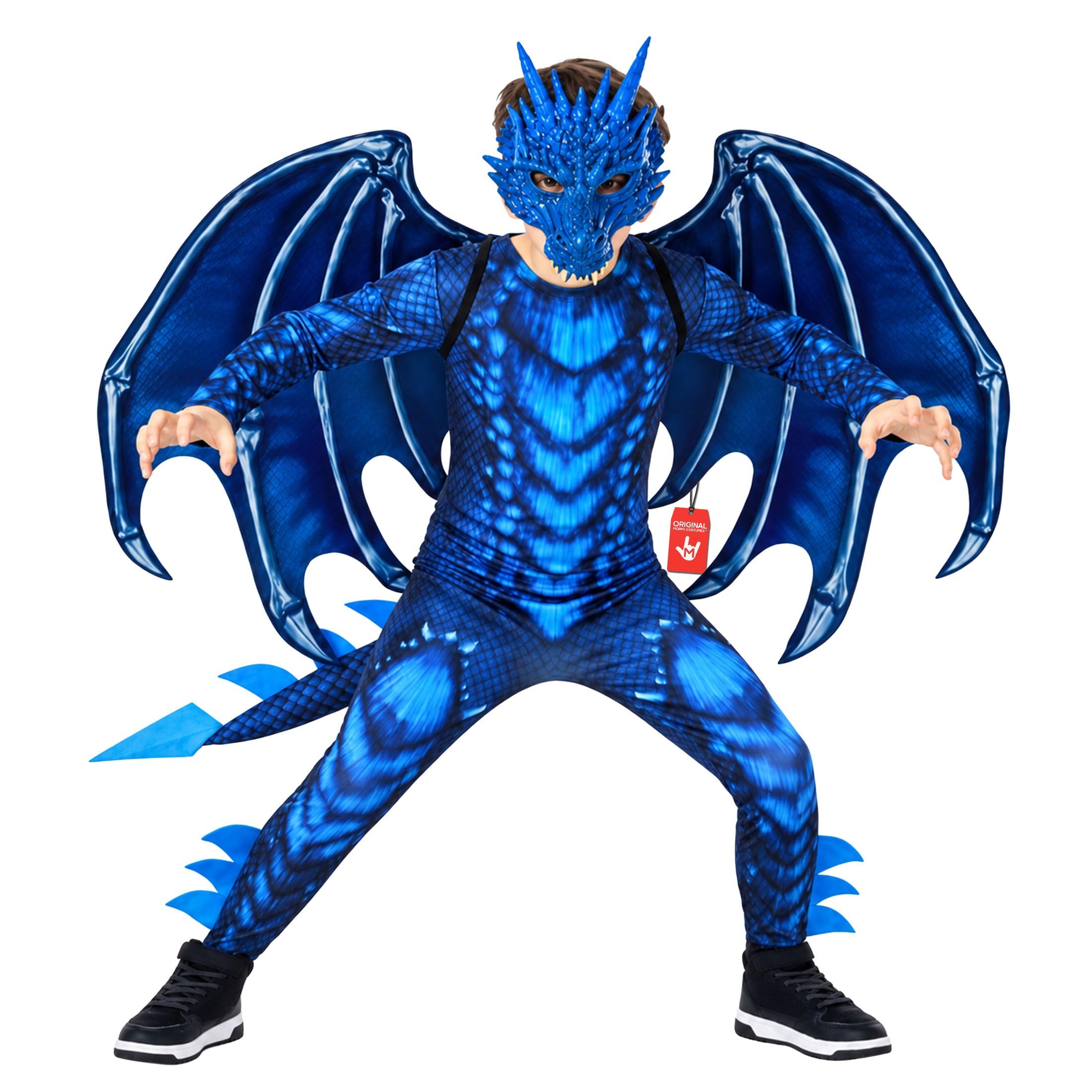 Morph Dragon Costume Kids, Dragon Wings, Halloween Costumes for Kids | Scale Pri
