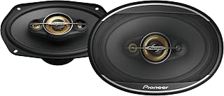 Pioneer A-Series Plus TS-A6971F 6" x 9" 4-Way Coaxial Car Speakers 600W Max | Ideal Factory Upgrade, Balanced Sound + Smooth Treble, Enhanced Bass, Installation Adaptors Included