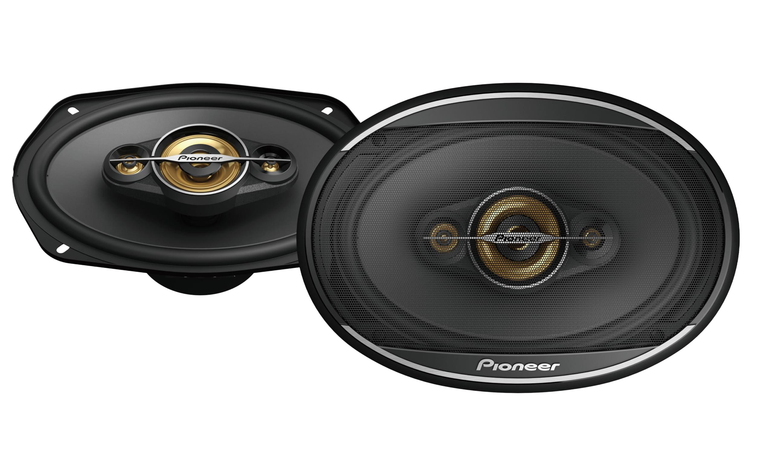 Pioneer A-Series Plus TS-A6971F 6" x 9" 4-Way Coaxial Car Speakers 600W Max | Id