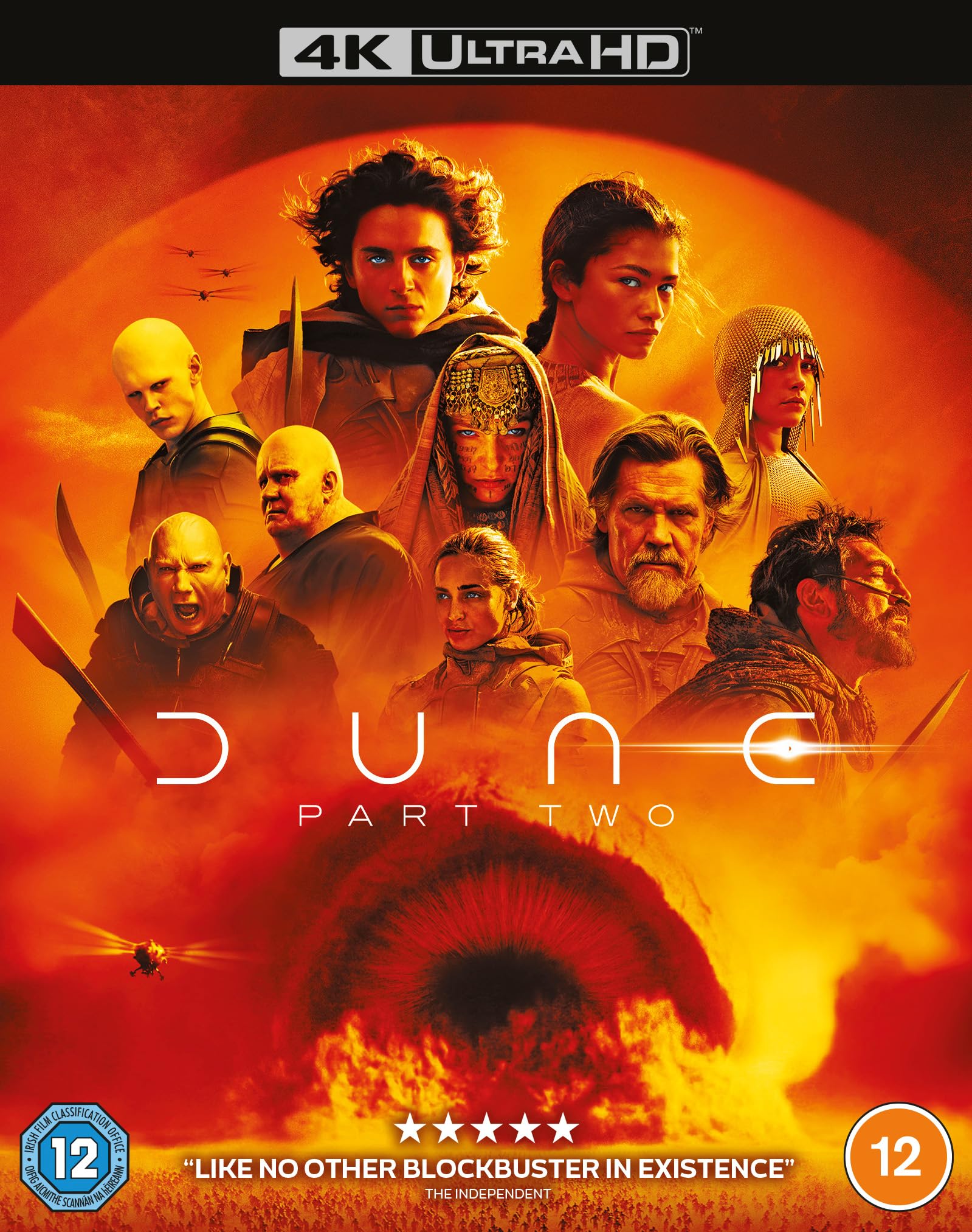 Dune: Part Two [4K Ultra HD] [2024] [Blu-ray] [Region Free]