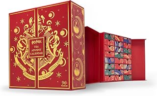 New English Teas Harry Potter Advent Calendar 2024, Countdown to Christmas, 24 Tea Drawers with 4x24 String & Tag Teabags (96 Teabags Total)