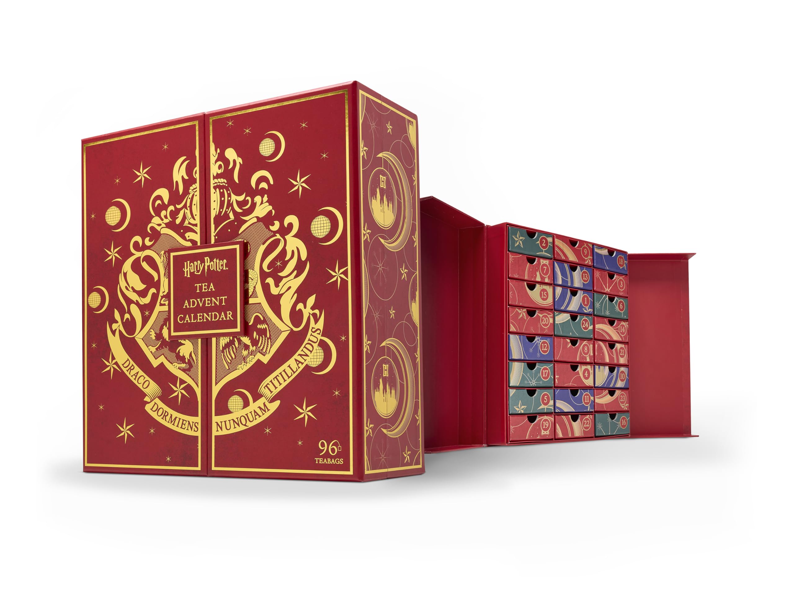 New English Teas Harry Potter Advent Calendar 2024, Countdown to Christmas, 24 T