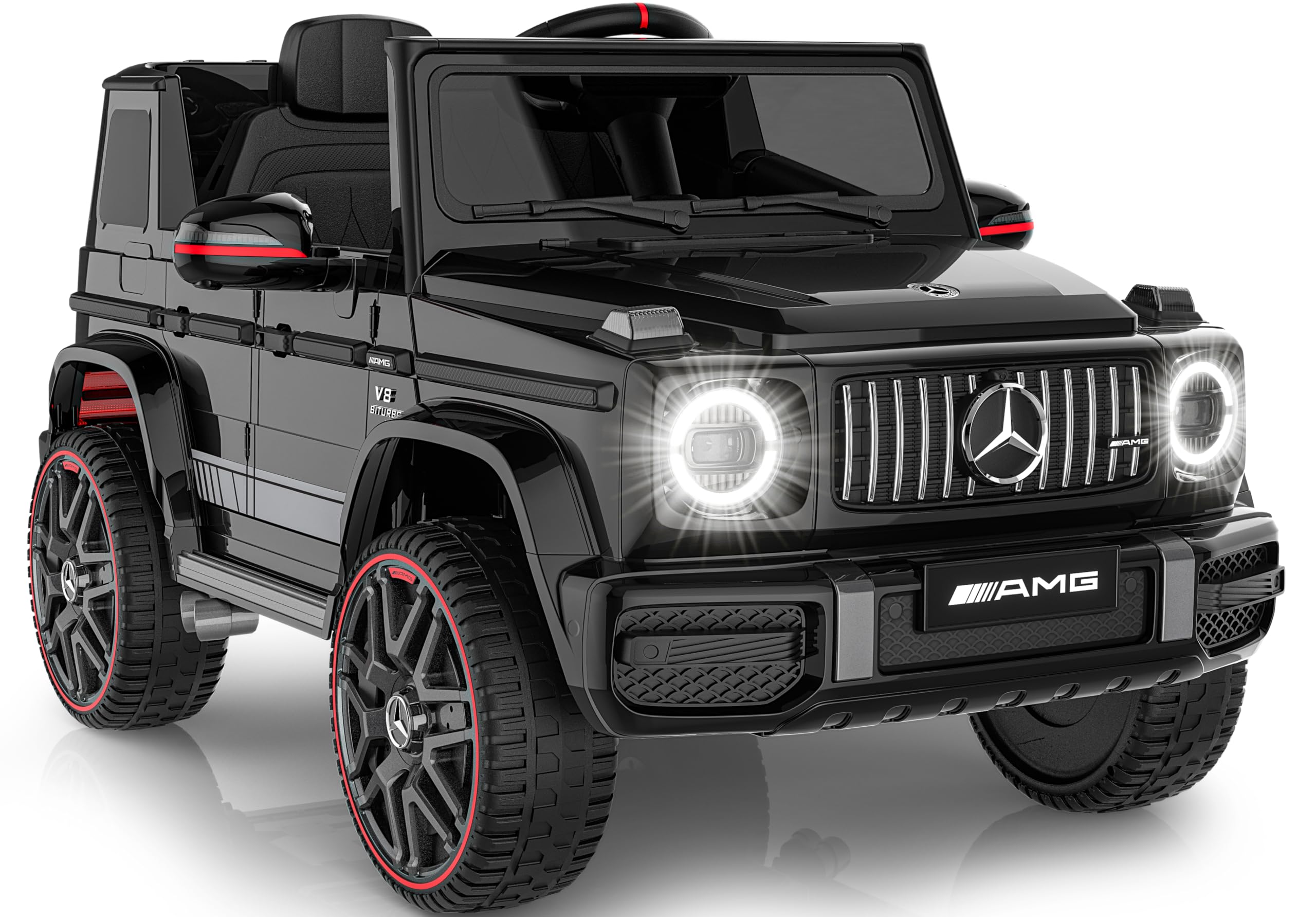 Mercedes-Benz G63 Kids Ride On Car, 12V Toddler Electric Car with Remote | Licen