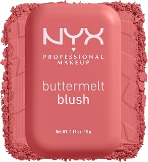 NYX Professional Makeup Buttermelt Blush, Blush, Creamy Texture with Shea
