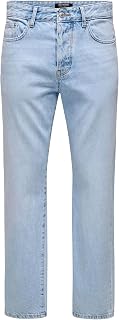 Only & Sons Men's Onsedge Straight Box Tai DNM Cbo Noos Jeans
