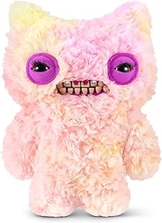 Fuggler Baddies Fuggs 9 Inch (Munch Munch) by ZURU | Funny Ugly Monster with signature teeth; soft & huggable collectible plush; for fans & collectors; gift for tweens & teens