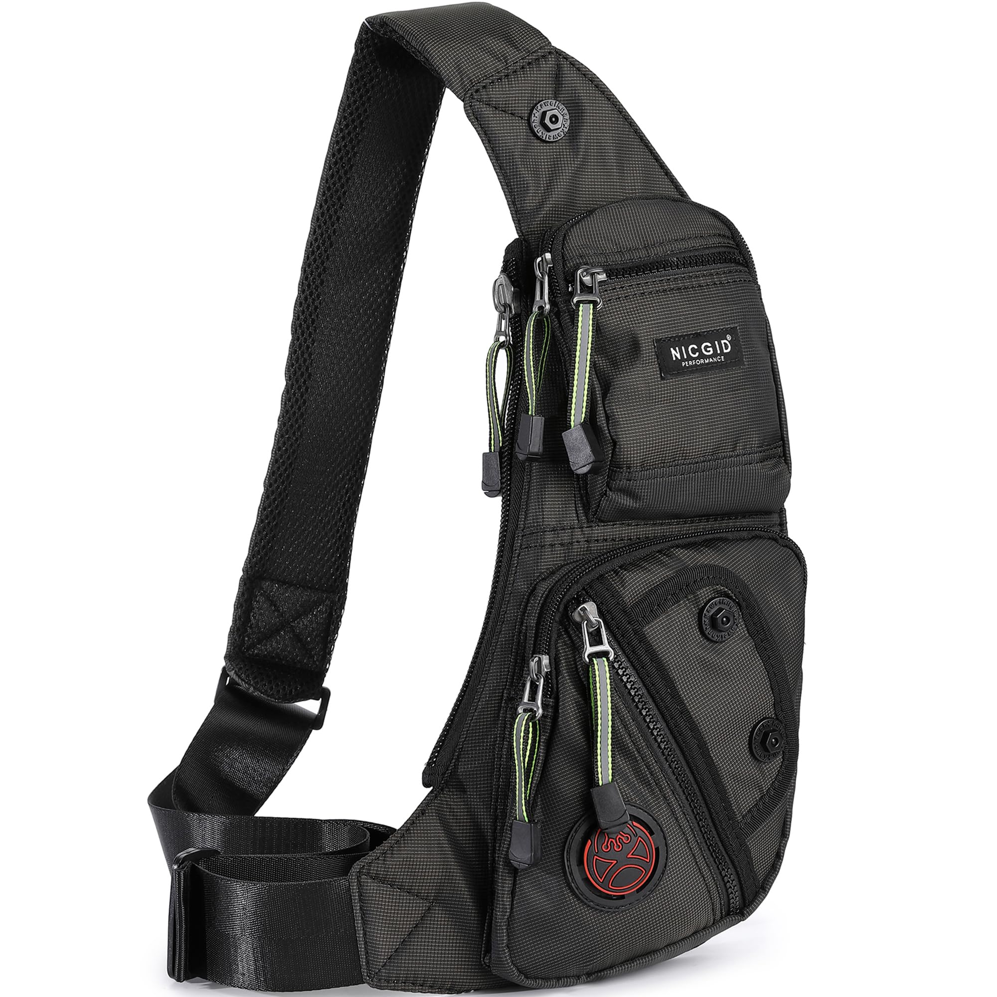 NICGID Sling Bag Chest Shoulder Backpack Crossbody Daypack for Men Women | Trave