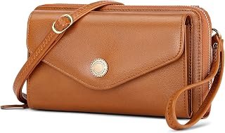 RFID Crossbody Wristlet Wallets for Women Wallet Purse