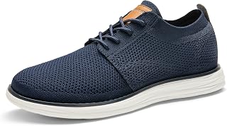 Bruno Marc Men's Oxford Sneaker Breathable Memory Foam