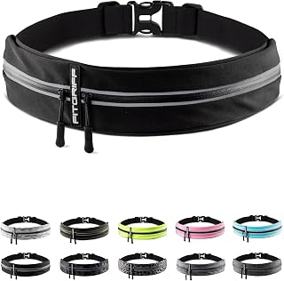 Fitgriff® Sports Running Belt – Men's and Women's Running Belt – Mobile Phone Holder (for All Smartphones) for Walking, Sport
