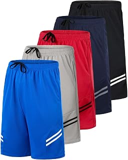Real Essentials - Men's Gym Shorts, Tennis Shorts