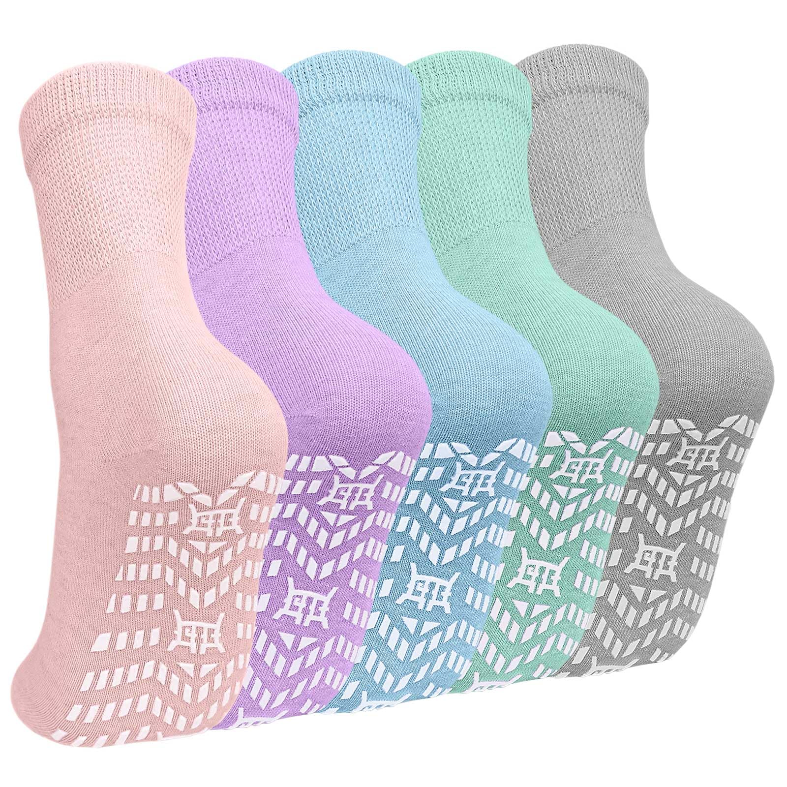 ZAKASA Stopper Socks Women's Non-Slip Socks: ABS Non-Slip Socks Women Without El