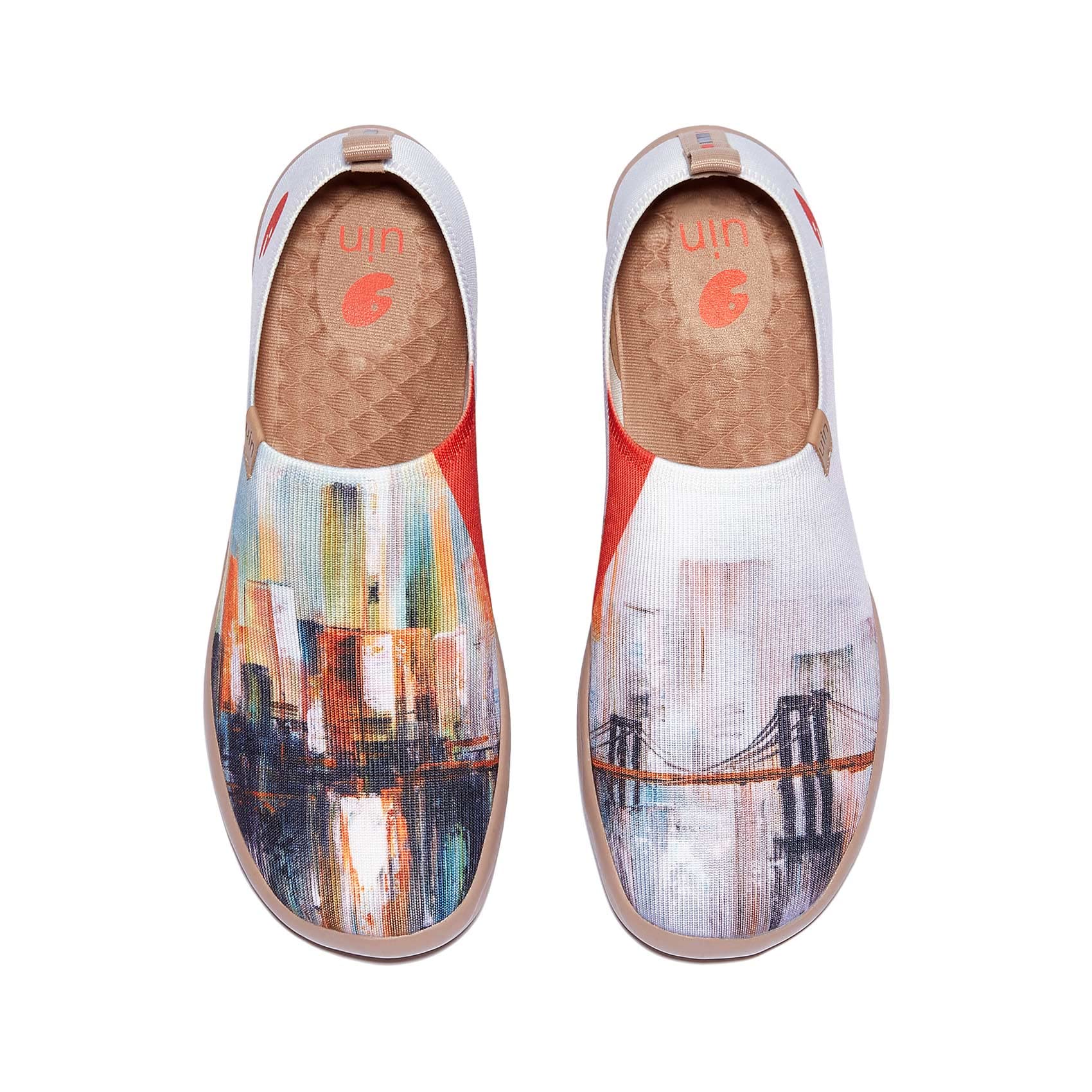 UIN Women's Brazilian Style Shoes, Loafers, Slip-On, Fashion, Ultra Lightweight,