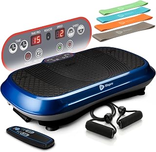 Lifepro Waver Vibration Plate Exercise Machine,Dual-Action Motion- 10 Modes | 99 Speeds: Oscillation + Glide, Vibrating Plate with Wireless Remote Control - Whole Body Exercise Equipment for Home- 330 lb