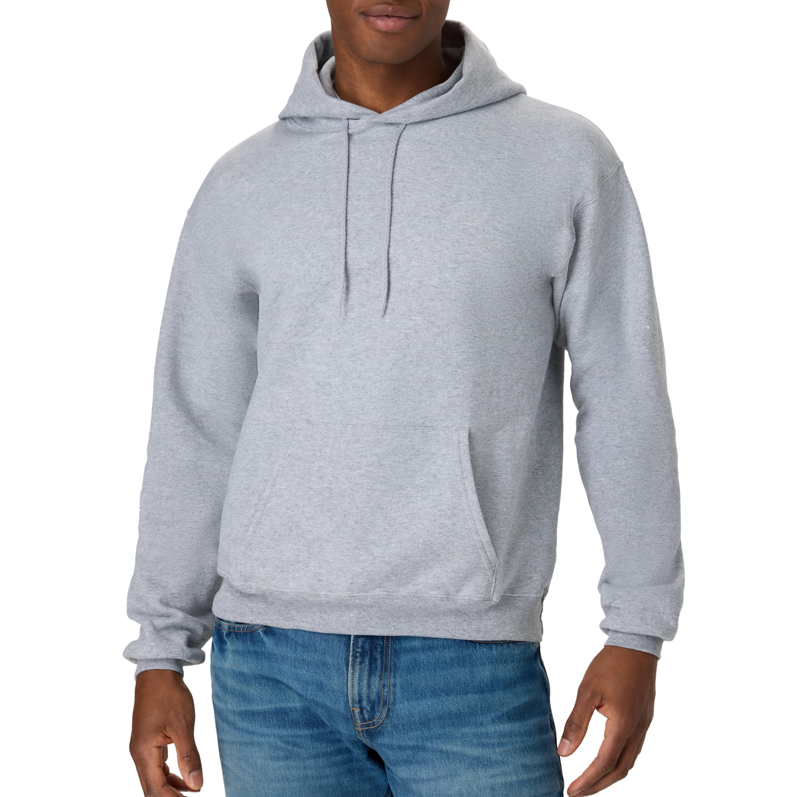 Hanes Ecosmart Men's Midweight Fleece Sweatshirt, Men's Hooded Sweatshirt, Men's