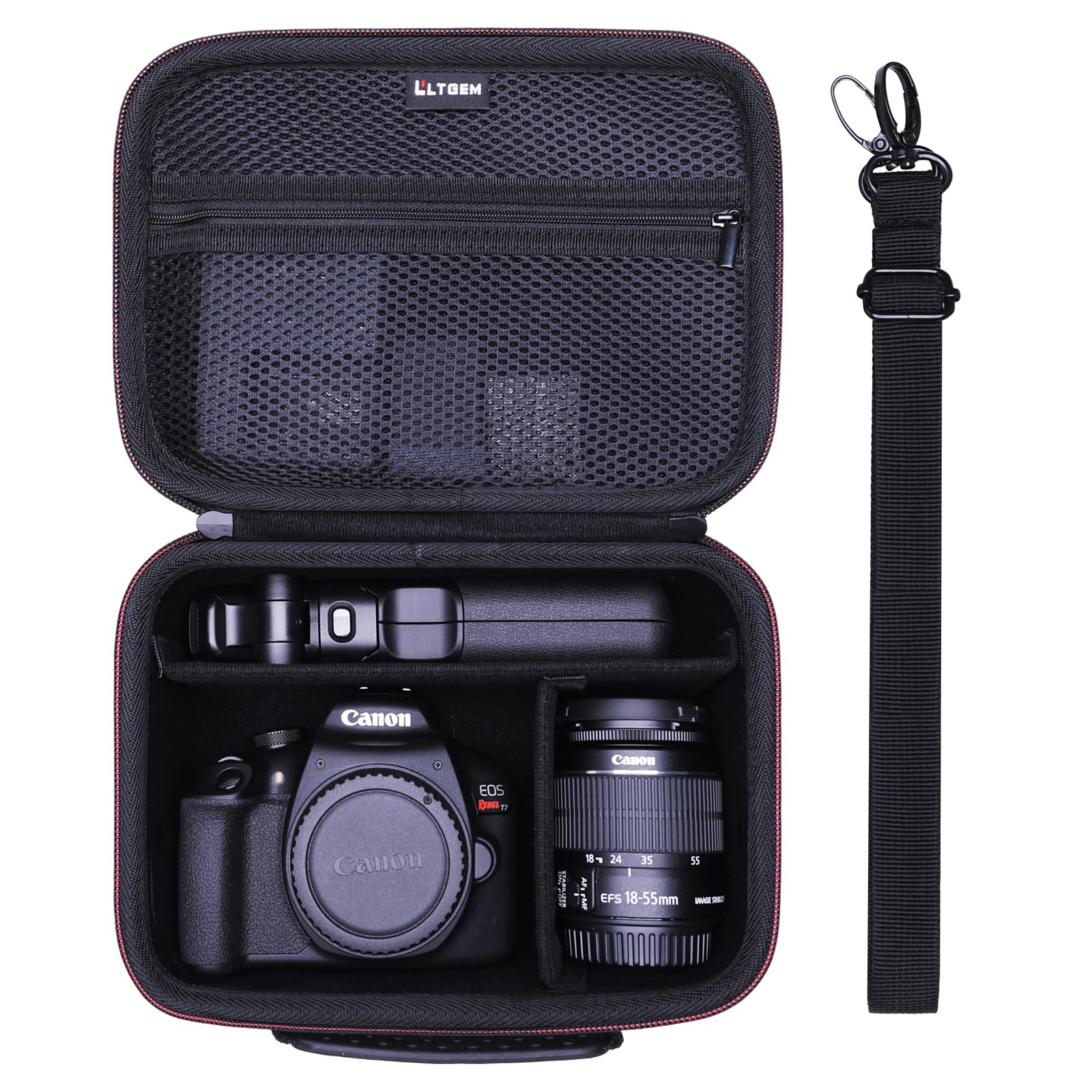 Camera Case Compatible with Canon EOS Rebel T7/R50/R6 Mark II/R100/R50 V/T6/R8/R