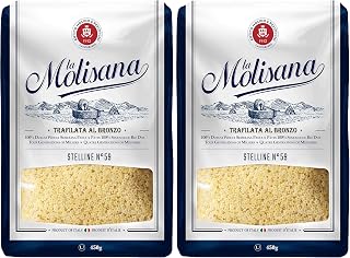 La Molisana Stelline N.59, 450g (Pack of 2)