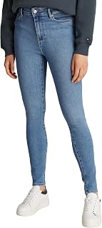 Tommy Hilfiger Women's Harlem U Skinny Hw Uma Ww0ww43716 L/S Shirt