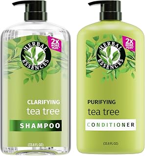 Herbal Essences Tea Tree Clarify and Purify Shampoo and Conditioner Set, 67.6 fl oz each