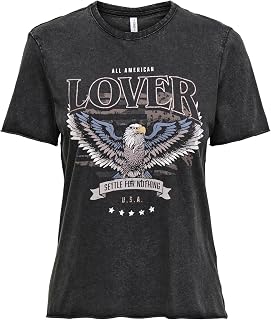 Only Onllucy Reg S/S Top JRS Noos Women's T-Shirt