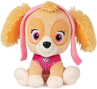 GUND PAW Patrol Skye 6-Inch Plush Toy, Stuffed Animal for Ages 1+ | Soft Tactile Sensory Details Provide Emotional Comfort, Inspire Imaginative Screen-Free Roleplay and Problem-Solving