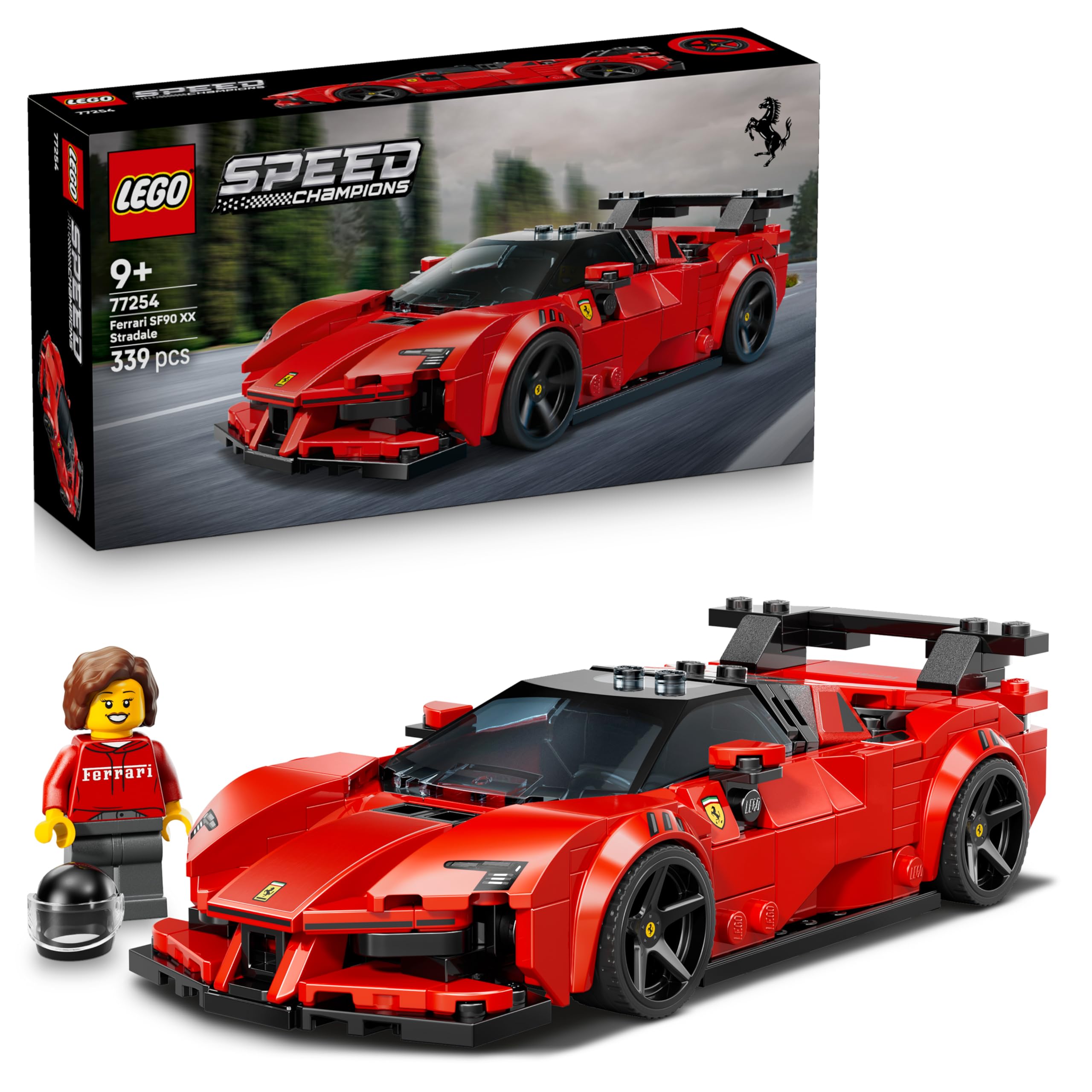 LEGO Speed Champions Ferrari SF90 XX Stradale Sports Car 77254 | Toys for 9+ Yea