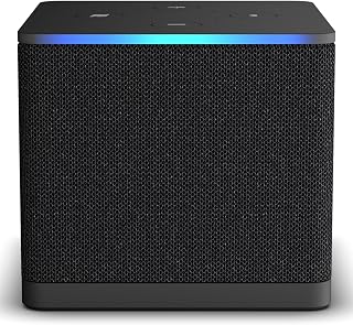 Like-New Amazon Fire TV Cube, with AI-powered Fire TV Search, Hands-free streaming device with Alexa, Wi-Fi 6E, 4K Ultra HD, find shows faster with Alexa+