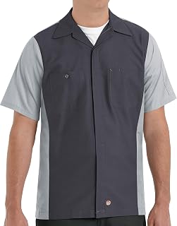 Red Kap Men's Men's Short Sleeve Solid Crew Shirt Shirt