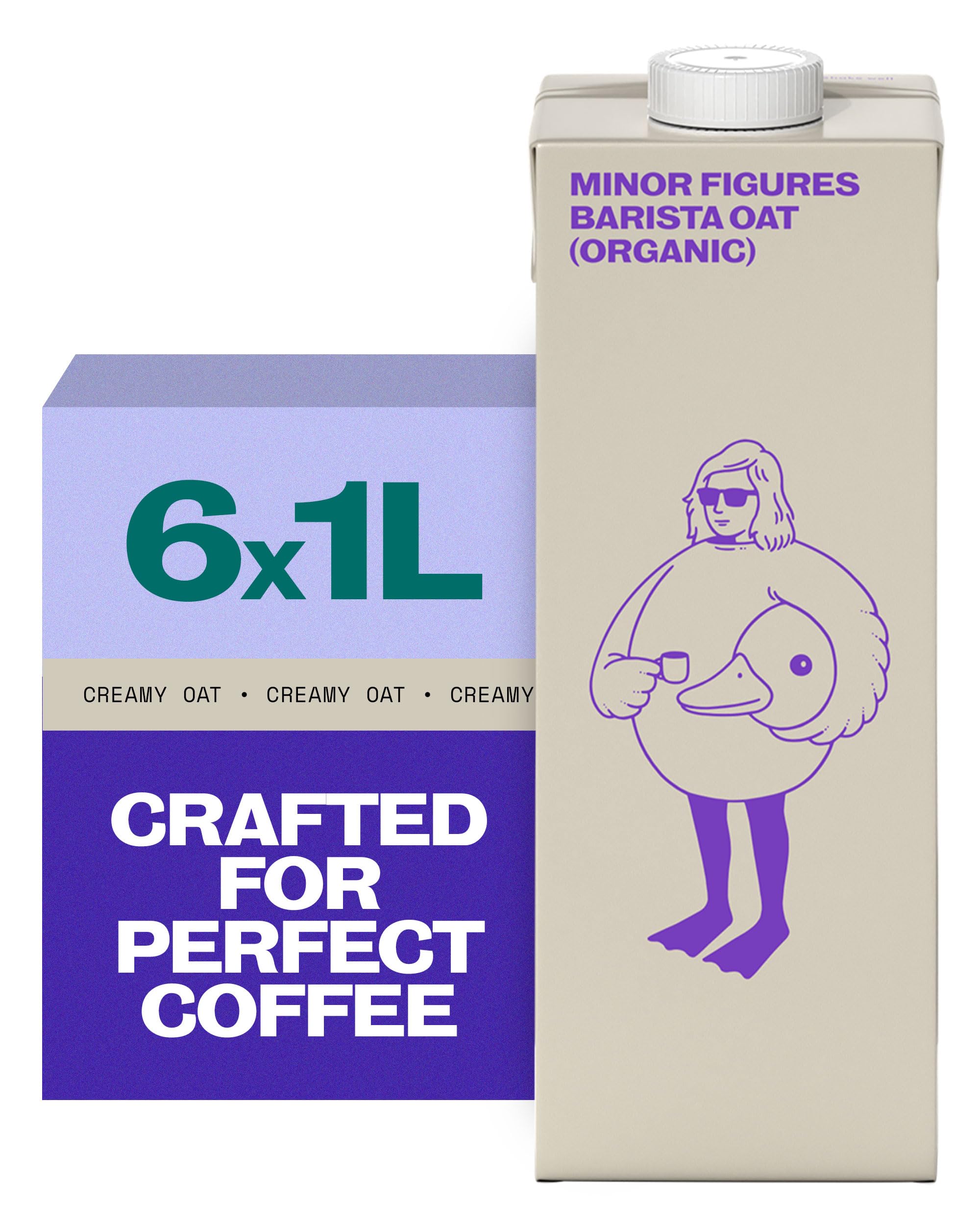 Minor Figures Barista Oat (Organic) – Perfect for Smooth, Silky Coffees – Vegan 