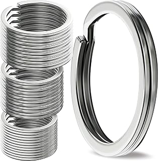 GABOX Medical-Grade 316L Stainless Steel Key Ring | Ideal for Marine Enthusiasts Pet Accessories Dog Tag Home Car Keys DIY Handmade Craft Attachment