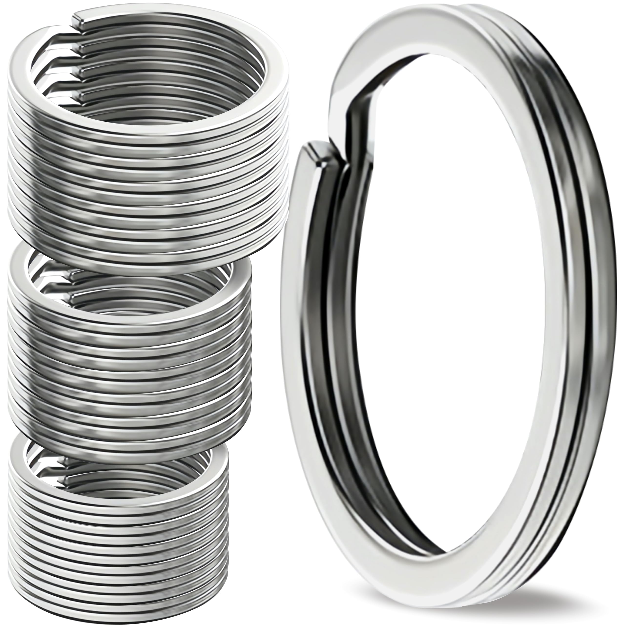 GABOX Medical-Grade 316L Stainless Steel Key Ring | Ideal for Marine Enthusiasts