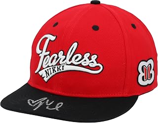 Nikki Bella WWE Autographed Fearless Snapback Cap - Autographed Wrestling Cards