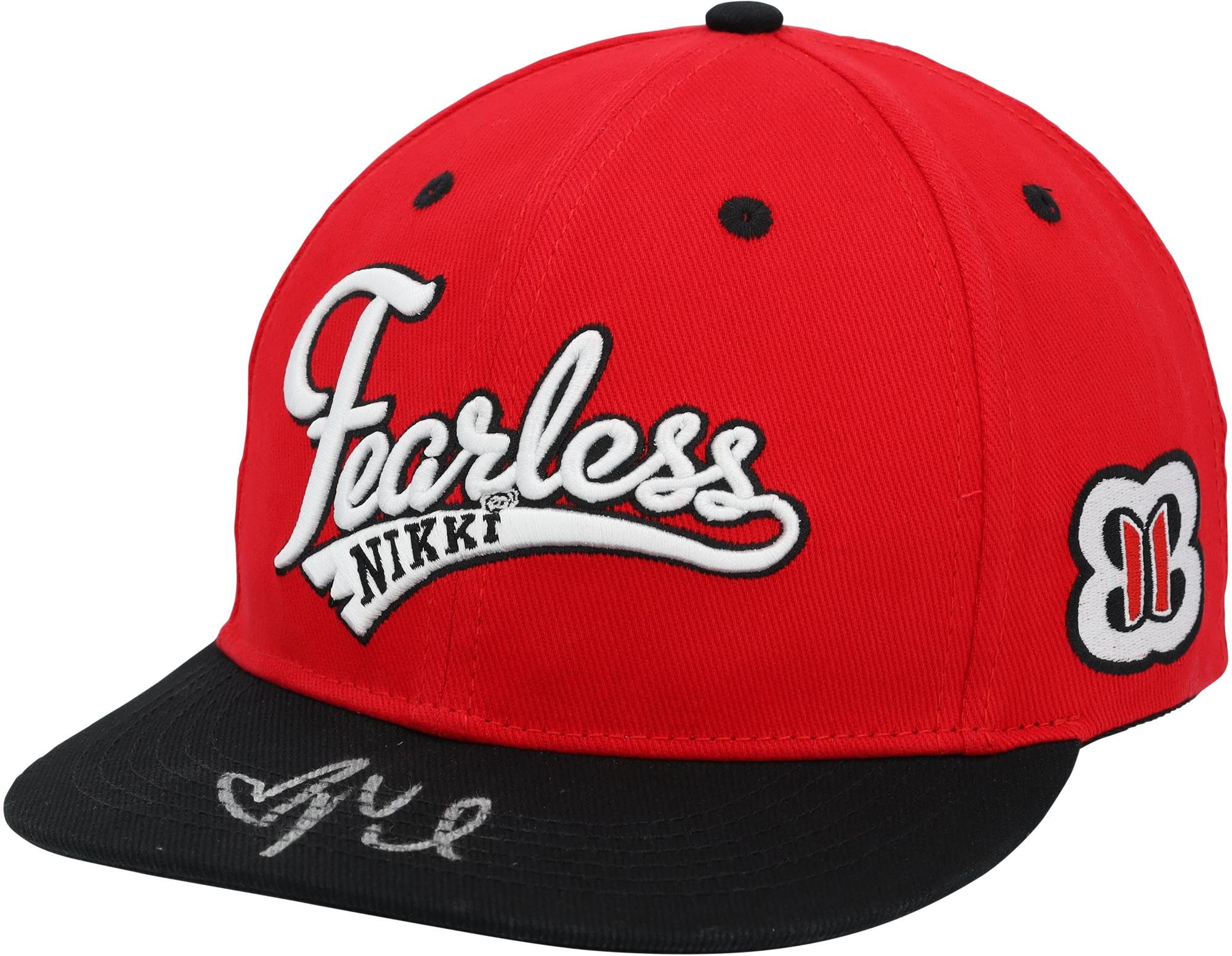Nikki Bella WWE Autographed Fearless Snapback Cap - Autographed Wrestling Cards