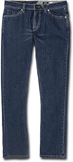 Volcom Mens Vorta Slim Fit Stretch Denim Jean Sweater for Men