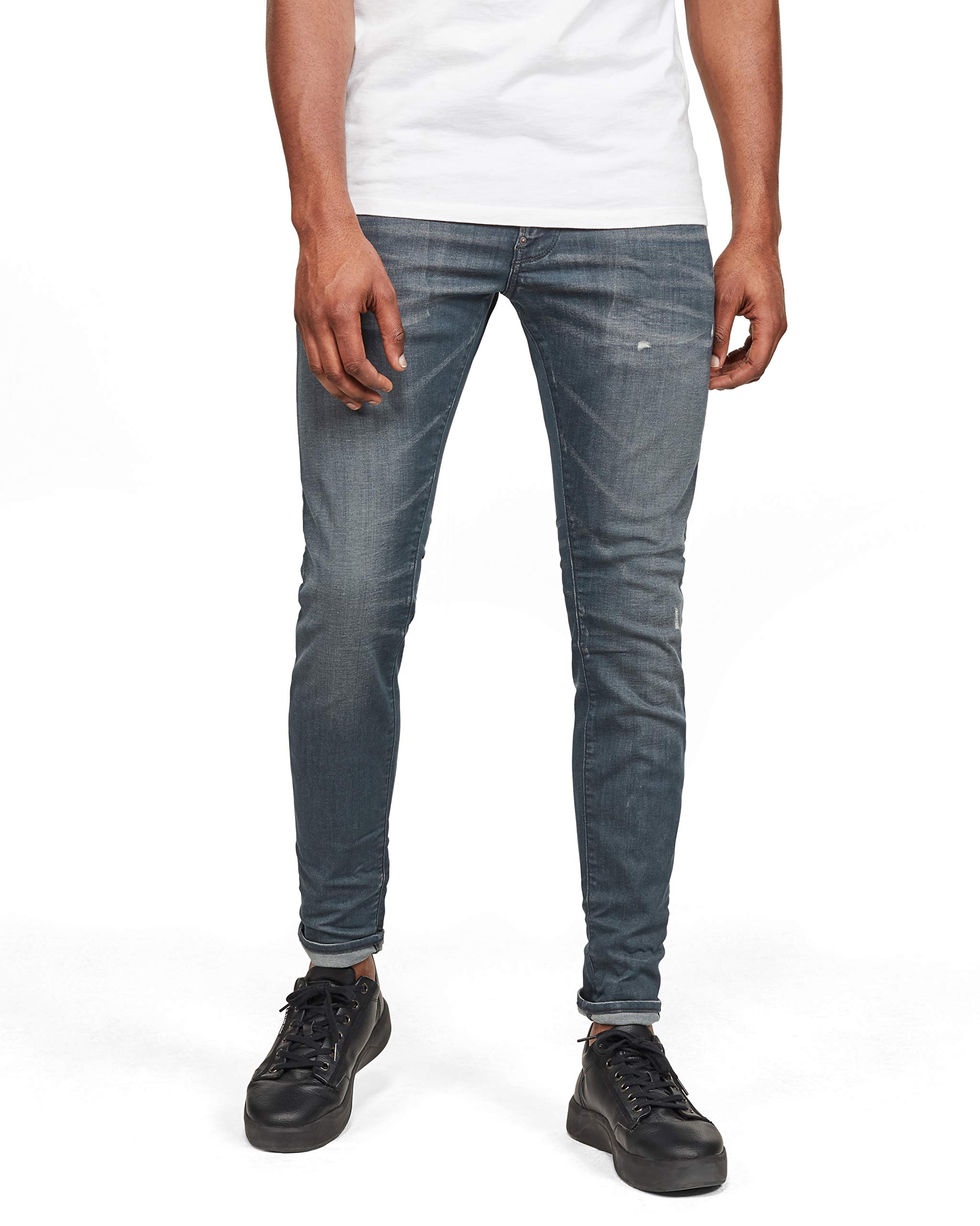 G- Star Raw (zi-suta-roxu) Revend Super Slim Stretch Denim Men's 51010 – 6132