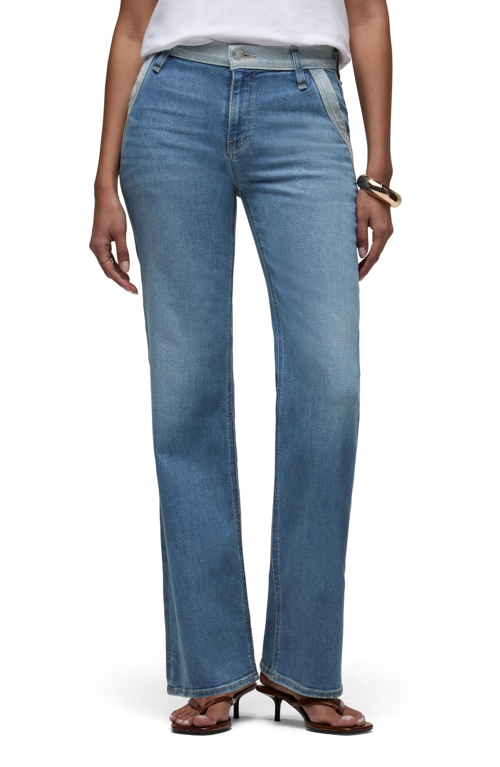Hudson Rosie High-rise Wide Leg Jean Women's Jeans