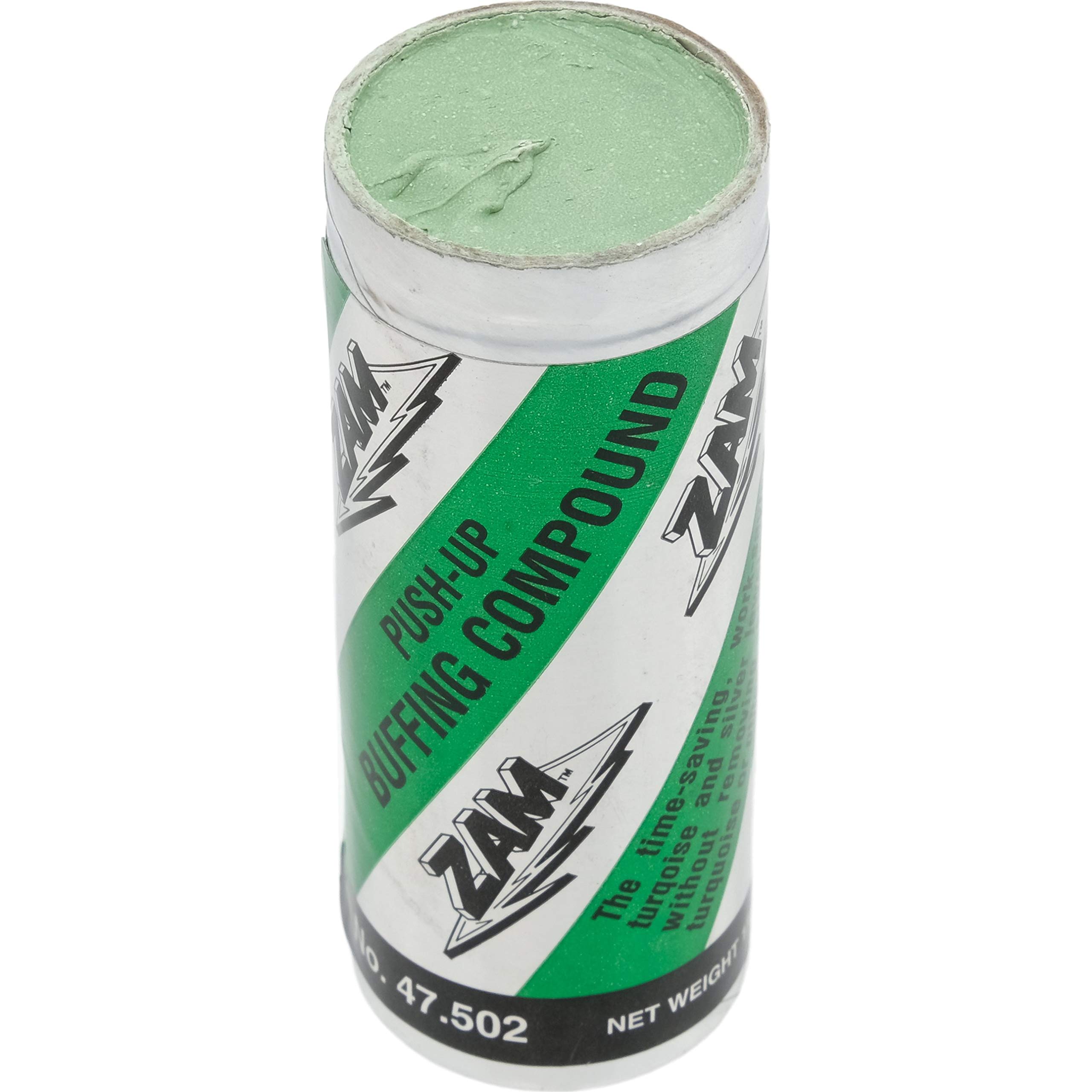 Mascot Zam Buffing Compound, 4 Ounce, Resin, Fine, Stone Compatible, Jewelry Pol