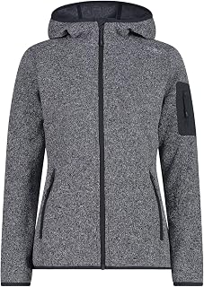 CMP Women's Knitted Tech Jacket with Fixed Hood