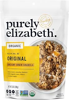 Purely Elizabeth, Organic Original, Ancient Grain Granola, Gluten-Free, Non-GMO (12oz Bag)